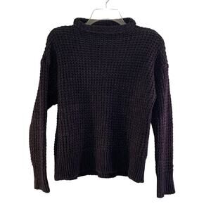 AMERICAN EAGLE Women’s Black Cowlneck Sweater / Size: XS